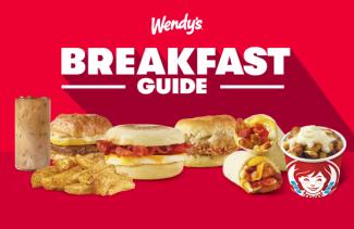 Wendy's Breakfast Menu Items