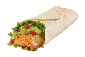 Spicy Avocado Chicken Wrap