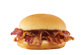 Bacon butty Brown Sauce