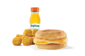 Egg &amp; Cheese Sandwich Combo