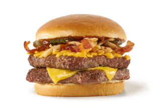BBQ Bacon Melt Double Cheeseburger