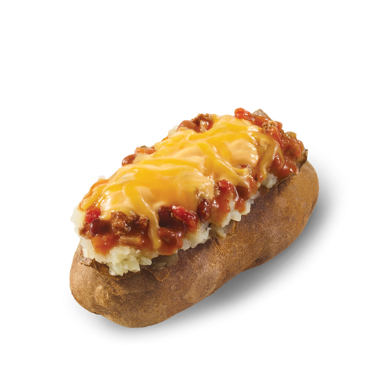 Chili Cheese Baked Potato Wendy's