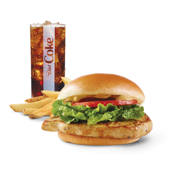 Grilled Chicken Sandwich Combo Wendy's