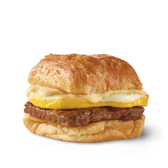 Sausage, Egg, & Cheese Croissant Wendy's