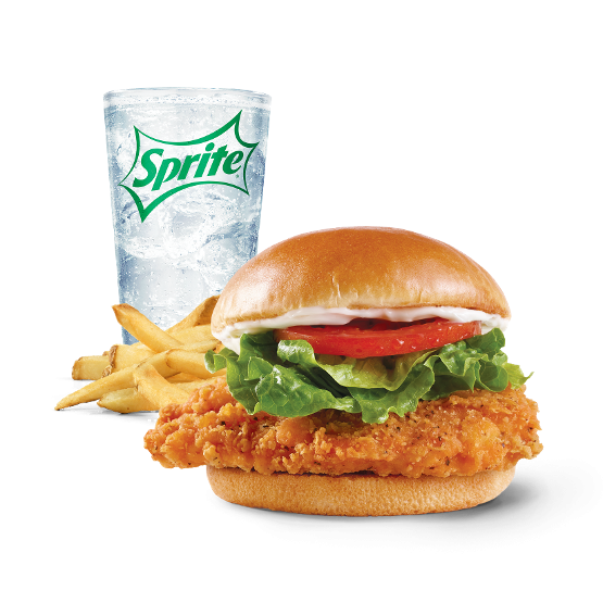 Spicy Chicken Sandwich Combo Wendy's