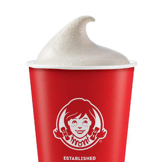 Large Vanilla Frosty Wendy's