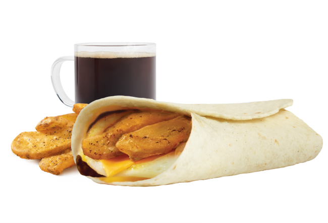 Egg & Cheese Breakfast Wrap combo