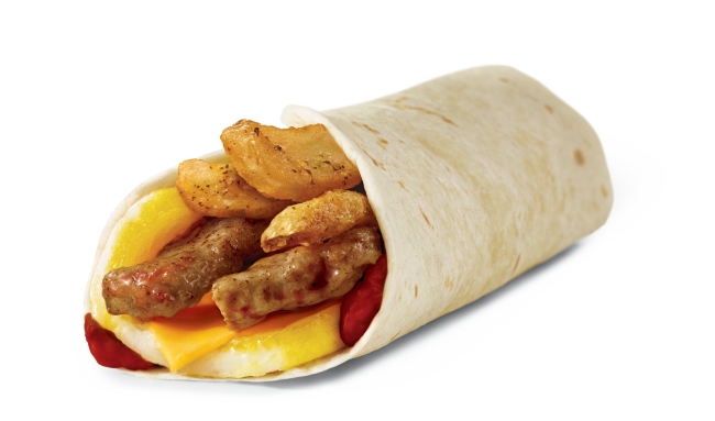 Sausage Breakfast Wrap