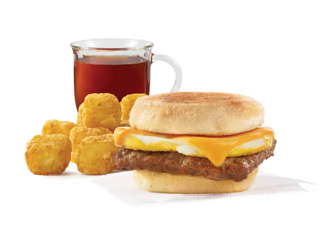 Sausage, Egg & Cheese sandwich
