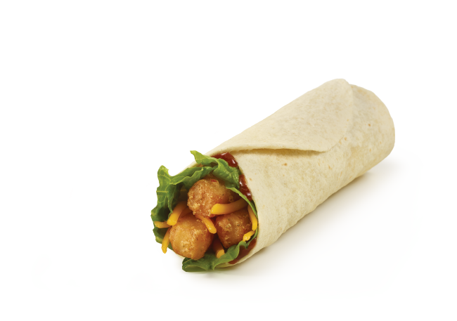 BBQ Wraps, Halloumi Fries