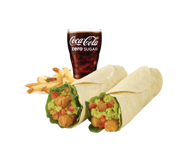 Avocado Wrap Combo, Halloumi