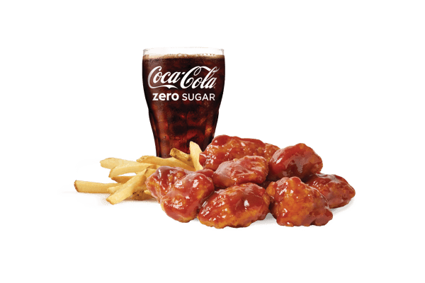 10 Pc BBQ Saucy Classic Nuggets Combo