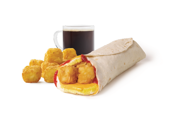 Egg & Cheese Breakfast Wrap Combo – Heinz Ketchup