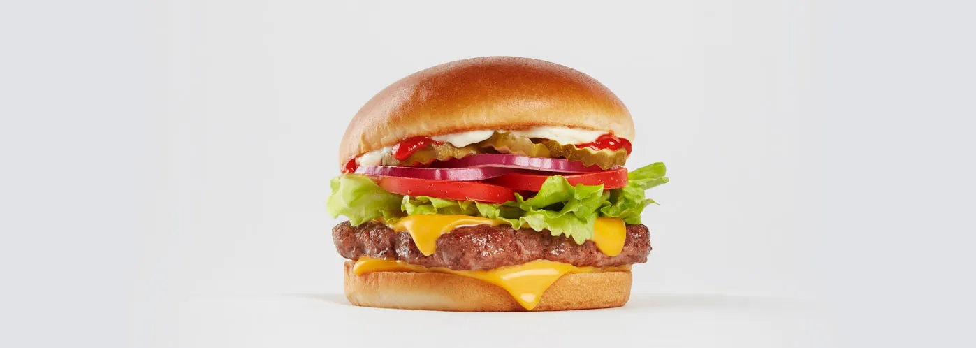 single burger
