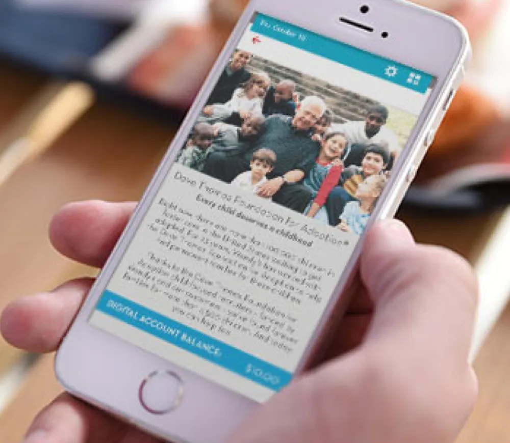using the app