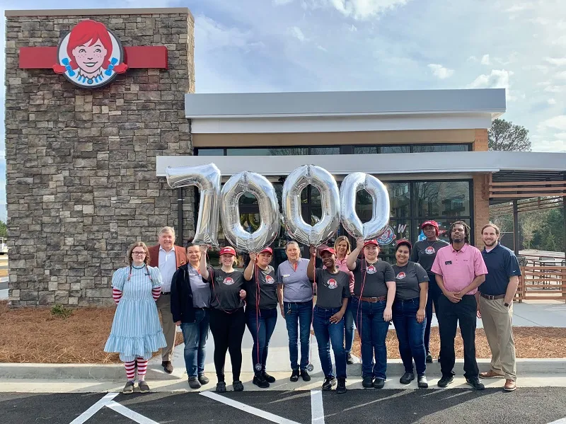 Wendy's 7000th restaurant