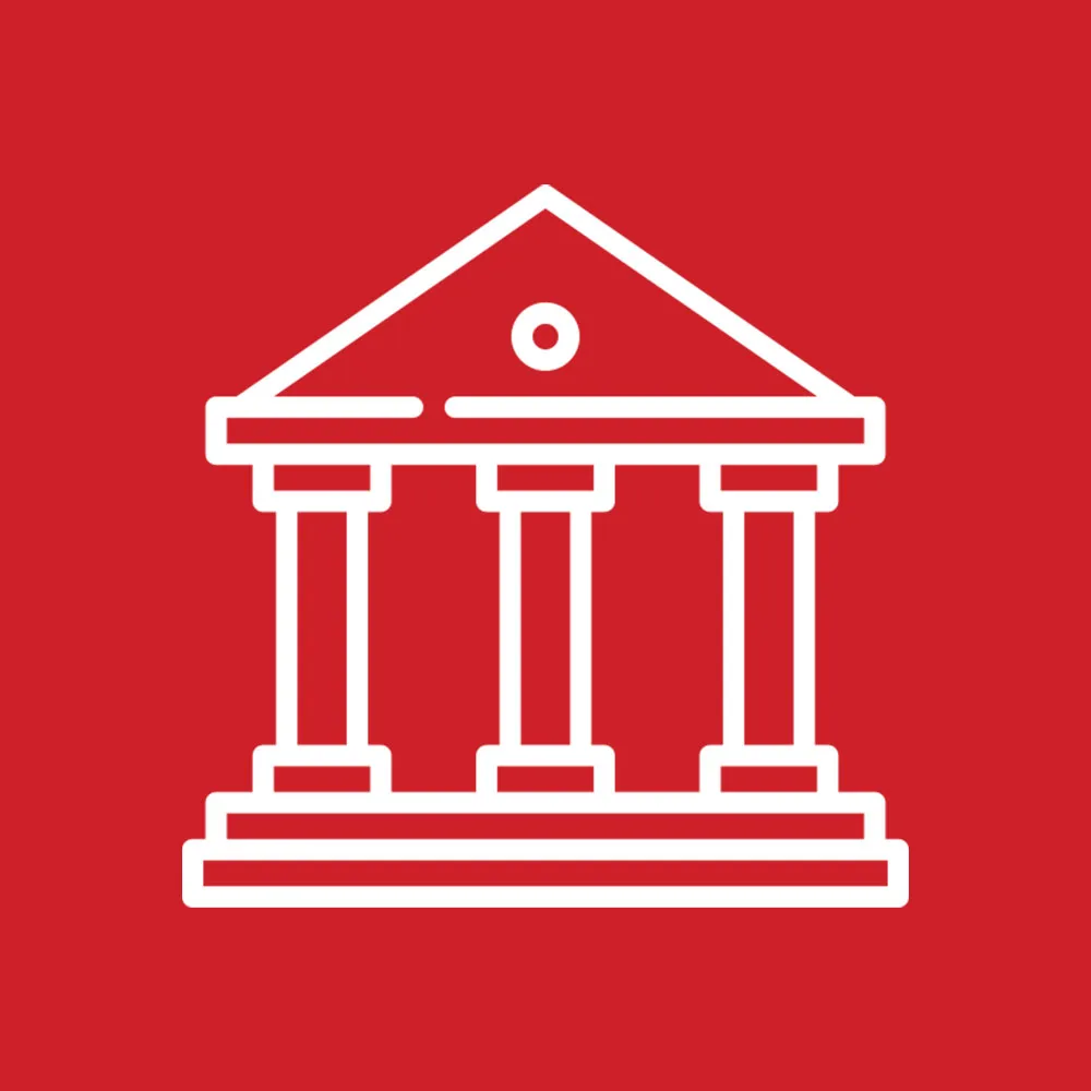 icon of a courthouse building