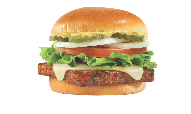 black bean burger