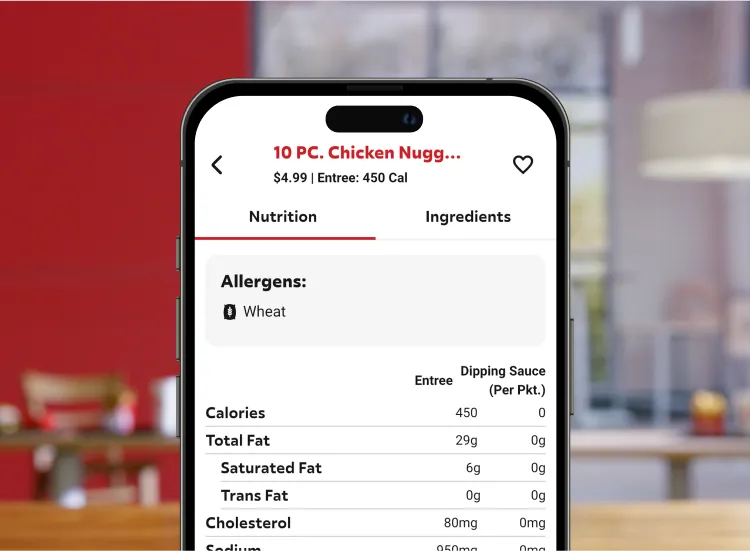 Nutrition Info