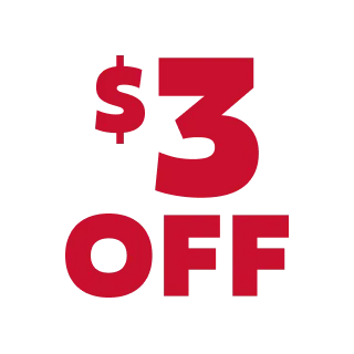 $3 Off $20+ Purchase