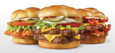 Our Priorities: Food: Spicy Chicken, Dave's Double, Baconator