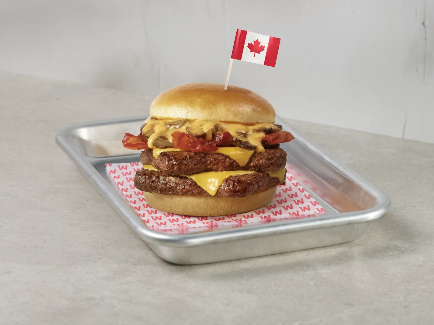 Canada: Bacon Portabella Mushroom Melt