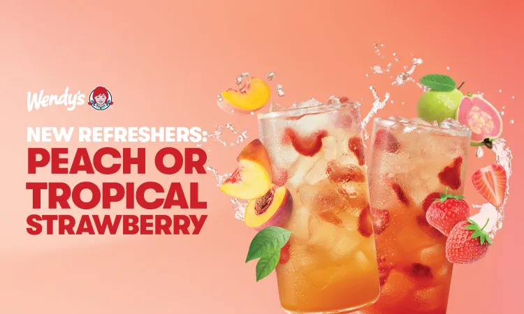New Refreshers: Peach or Tropical Strawberry