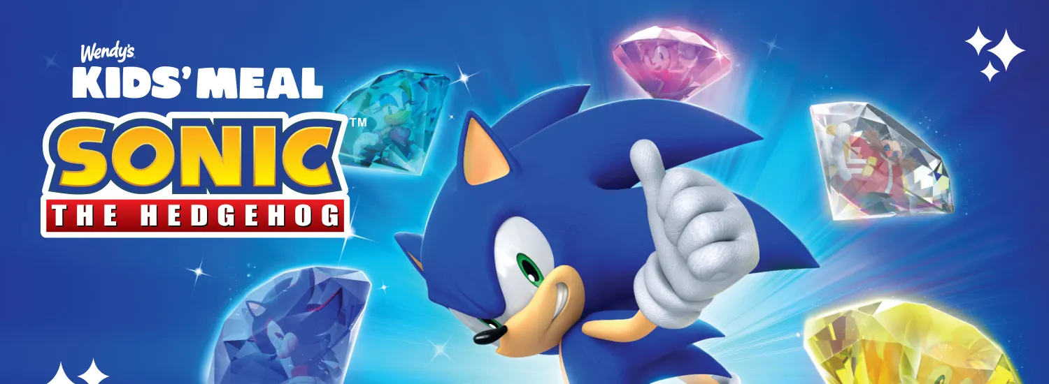 Sonic the Hedgehog Wendy’s Kids’ Meal