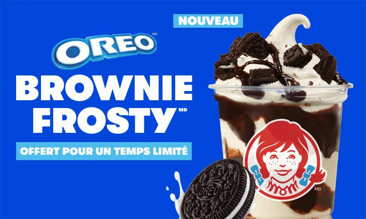 Oreo Brownie Frosty