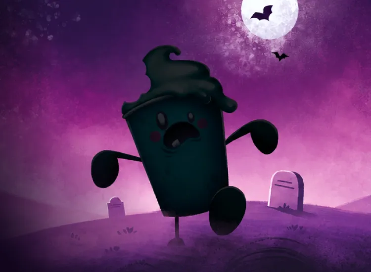 Wendy's Frosty Frights Rewards Drop Brain Freeze teaser