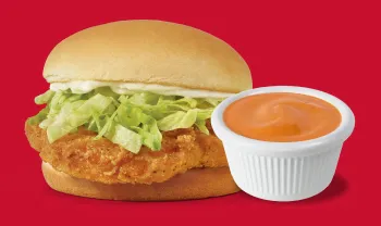 Crispy Chicken Sandwich &amp; Scorchin’ Hot