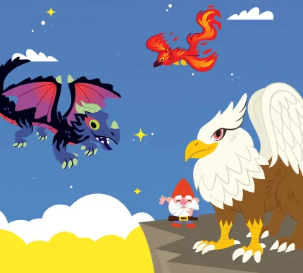 Dragons, trolls, griffins, and more are coming soon to Wendy’s Kids’ Meals