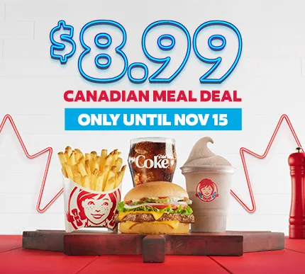 $8.99 Canadian Meal Deal