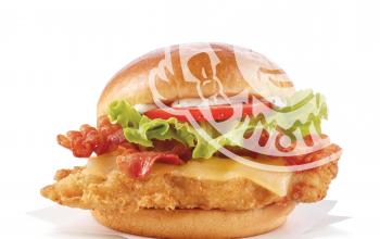 Homestyle Asiago Ranch Chicken Club sandwich