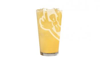 Peach Lemonade in glass