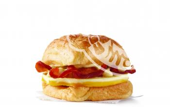 Bacon, Egg &amp; Swiss Croissant