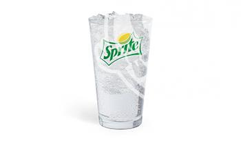 Sprite in a glass