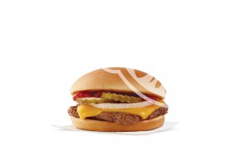 Jr. Cheeseburger sandwich