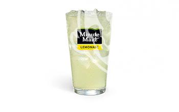 Minute Maid Light Lemonade in a glass