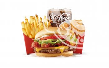Jr. Bacon Cheeseburger- 4 for $4 Meal