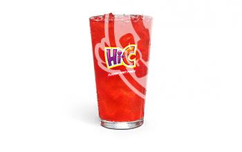 Hi-C Flashin Fruit Punch in glass