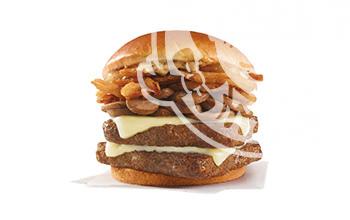 Peppercorn Mushroom Melt Double