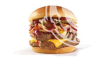 Barbeque Cheeseburger Double