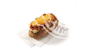 Chili Cheese Baked Potato