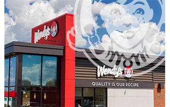 Exterior of Wendy's location