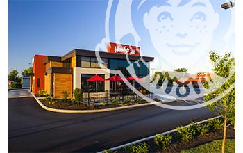 Exterior of Wendy's location