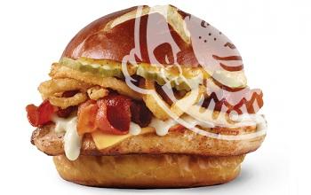 Wendy's Grilled Pretzel Bacon Pub