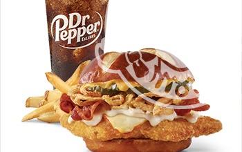 Pretzel Bacon Pub Chicken Sandwich