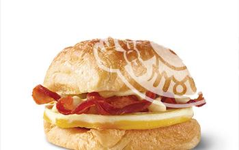 Bacon, Egg &amp; Swiss Croissant