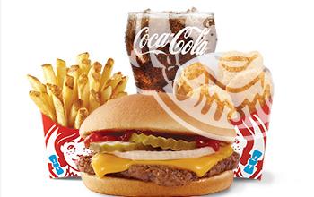 Jr Cheeseburger 4 for $4